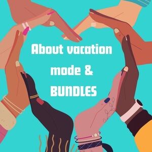 Vacation hold & bundles!